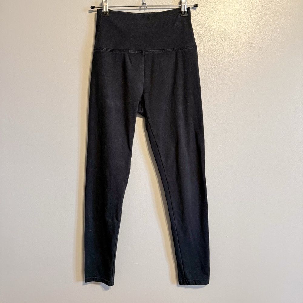 OFFLINE by Aerie OG High Rise Black Leggings Size Small Petite